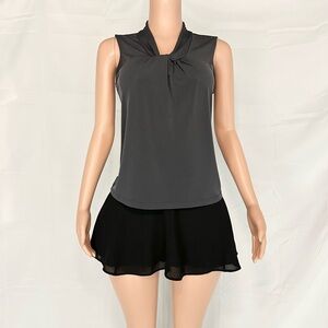 Calvin Klein Sleeveless Gray Top
